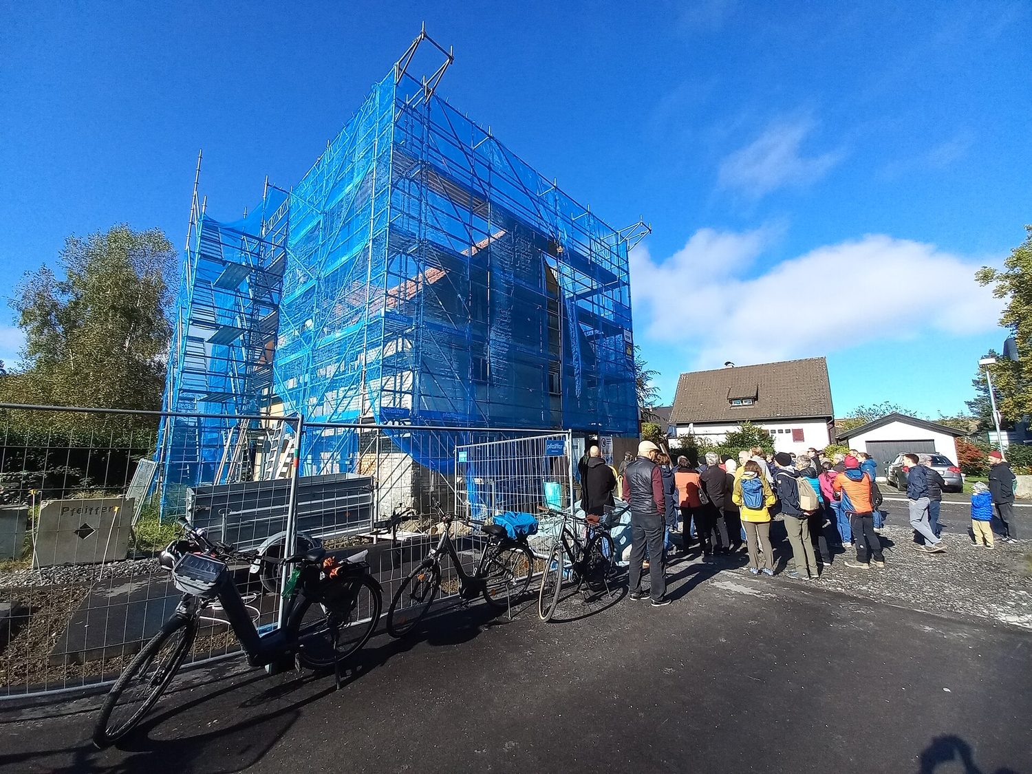 Edificio residencial en obras de rehabilitación